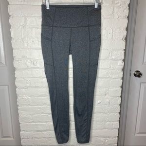 RBX Gray Side Pockets Leggings Size S